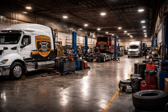 TheRoadRangers workshop facility